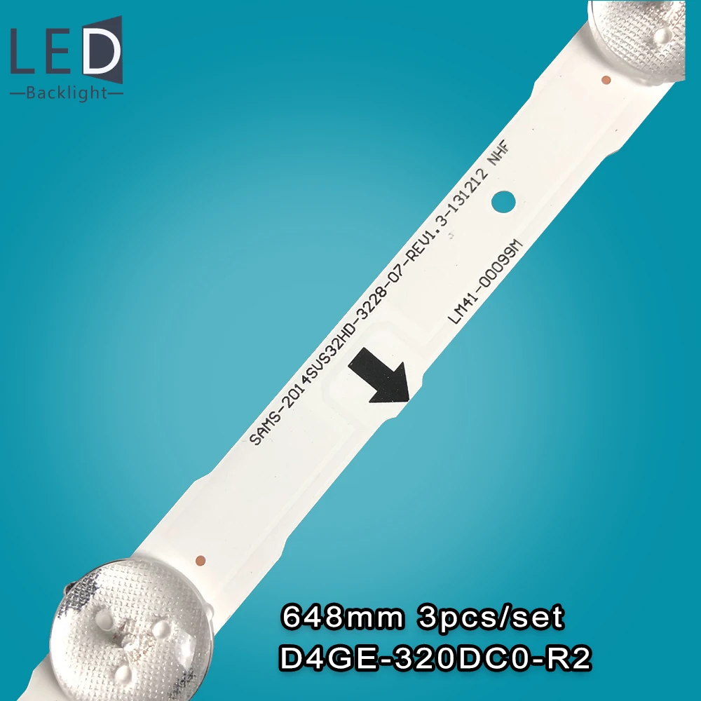 Pasek podświetlenia LED do Samsung D4GE-320DC0-R2 UE32H4000AK UE32H4270AU UE32H4290AU UE32H4500AK UE32H4510AK UE32H4510AW UE32J4100