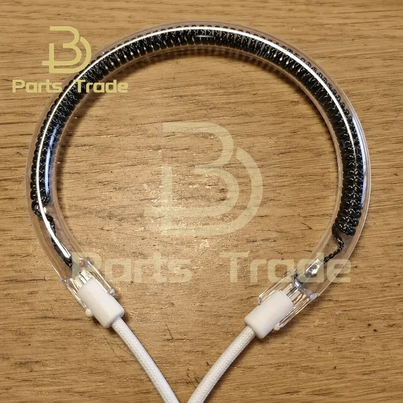 for 220V 1100W Electric Heater Parts Carbon Fiber Heating Tube 11cm Diameter