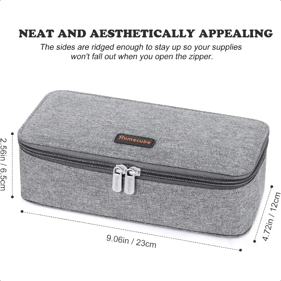 Pencil Case Capacious Pen Pencil Holder Box Makeup Pens Pouch Oxford Cloth Bag Large Storage Stationery Organizer with Zipper f