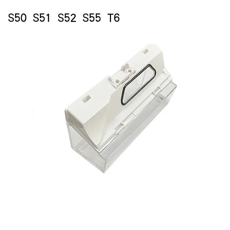 Контейнер для пыли для робота-пылесоса Xiaomi Mi Robot 2-го поколения, Roborock S5, S50, S51, S52, S55, S6, T6, запасные части, аксессуары для пылесоса с HEPA-фильтром