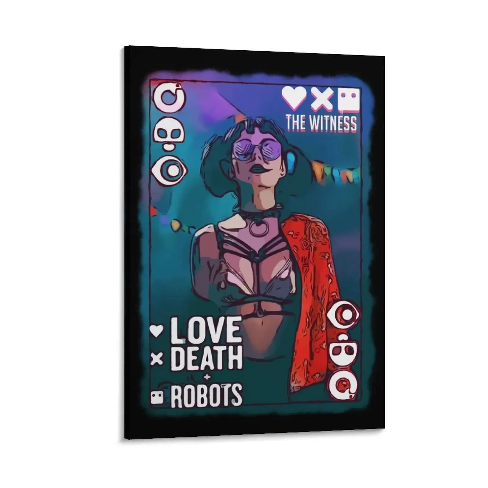 

Love death & robots - The Witness Canvas Painting fashion wall paintings accessories for home decor Decoration wall