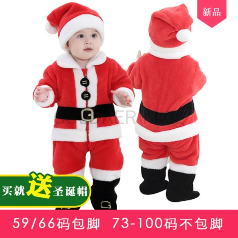 子供のためのクリスマスコスチュームセット,赤いドレス,幼児,赤ちゃんと子供のためのクリスマス服,新年のパーティー,サンタクロース,2024