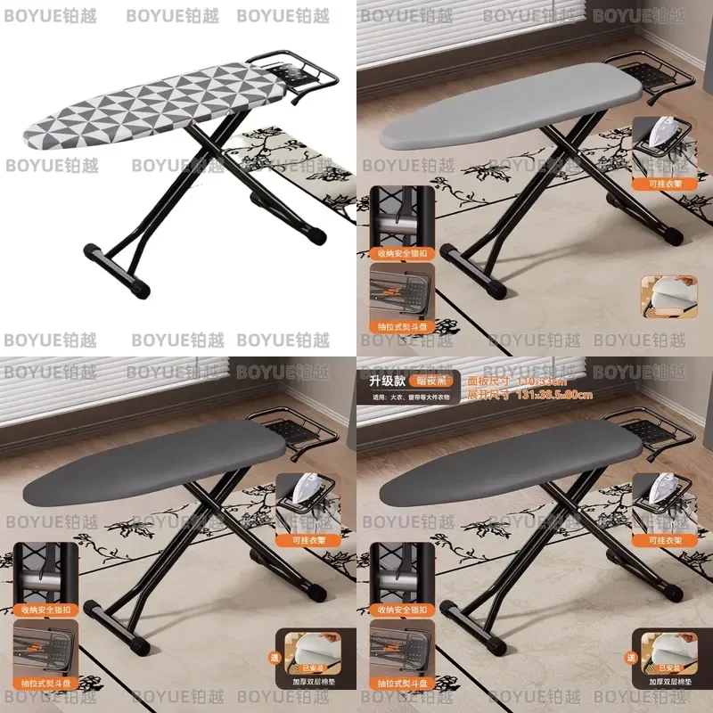 for Large Pull-out Vertical Ironing Board High-grade Household Folding Ironing Board Hanging Iron Rack
