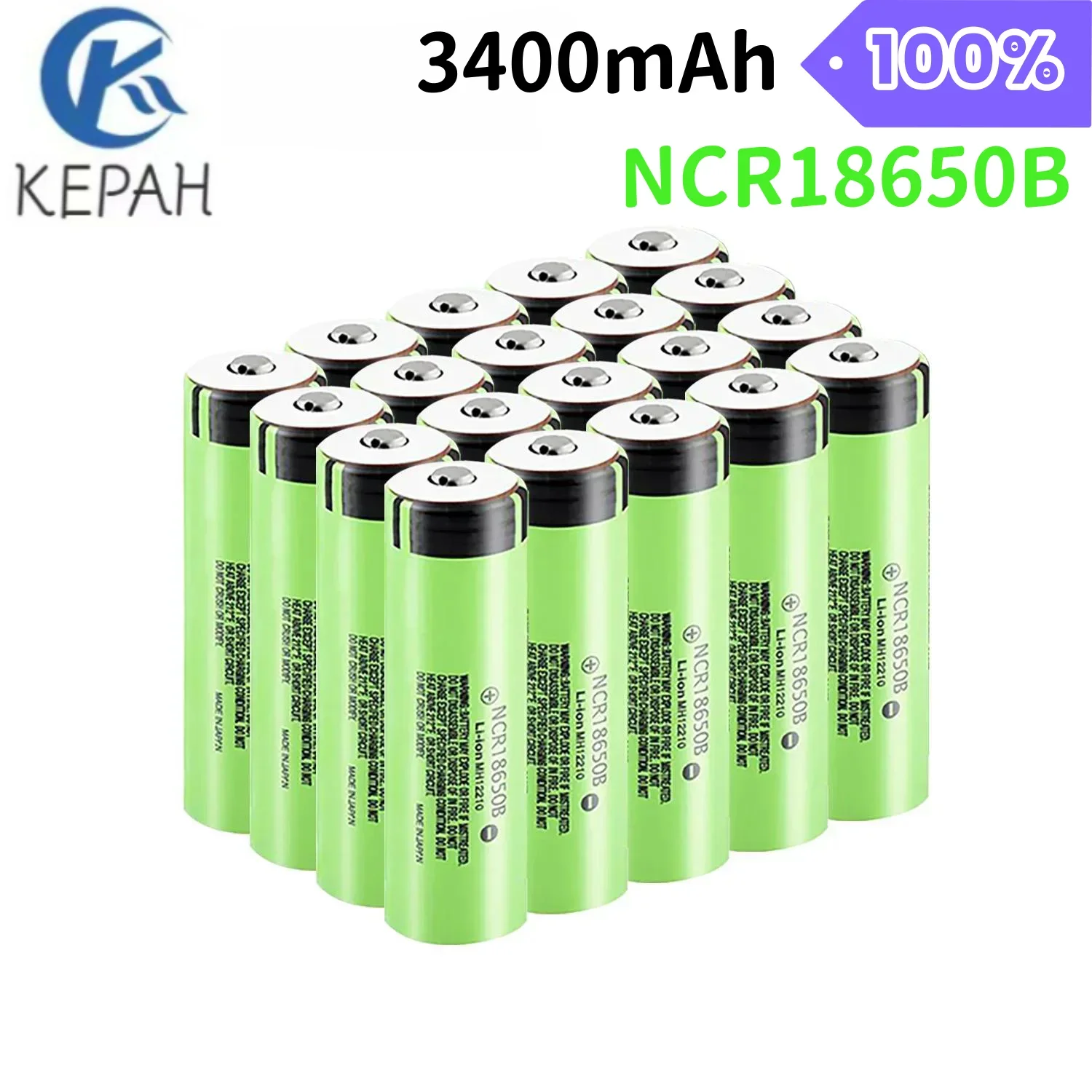 

3.7V 18650 3400mAh 18650 Battery Lithium-ion NCR18650B Rechargeable Battery Ncr18650b Battery Ncr18650b Panasonic 3400mah