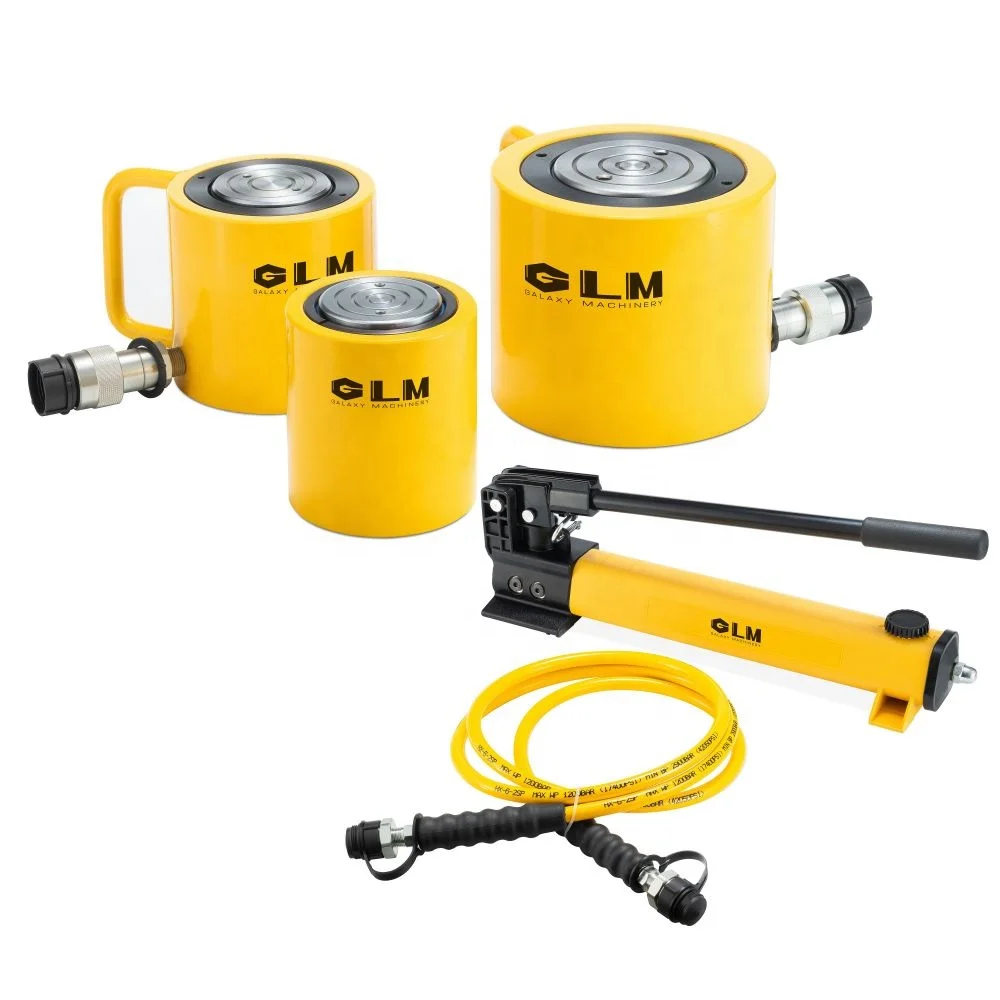Equipment For Efficient Maintenance 50 75 100ton Ultra-Thin Small Single Acting Hydraulic Cylinder Jack
