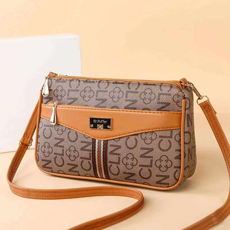 

New shoulder messenger bag high-end mother bag going out large capacity