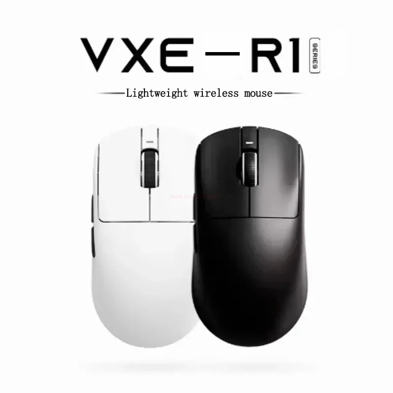 Vxe libélula r1 série mouse sem fio r1 se peso leve paw3395 nordic52840