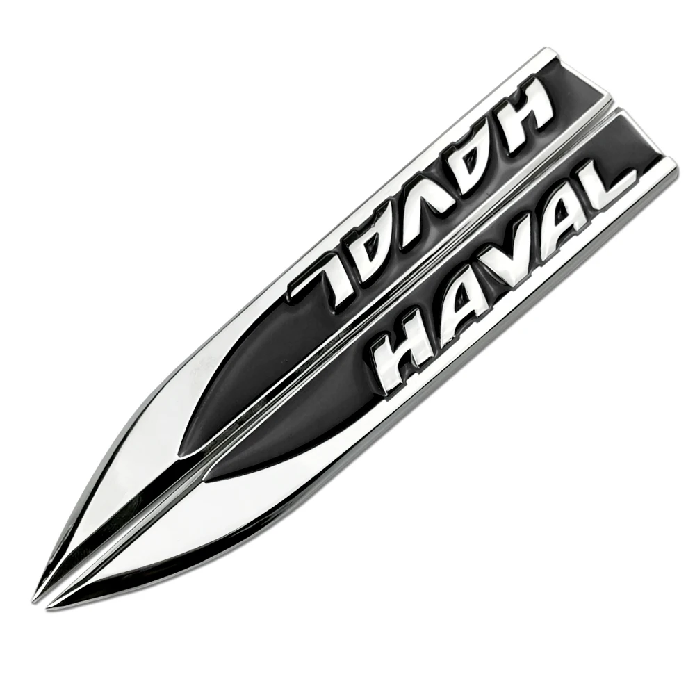 Auto Badge Decoration For Haval Sticker Great Wall H1 H2 H3 H5 SUV Tabanca Sport M2 M4 H6 Car Accessories Metal Decal Emblem