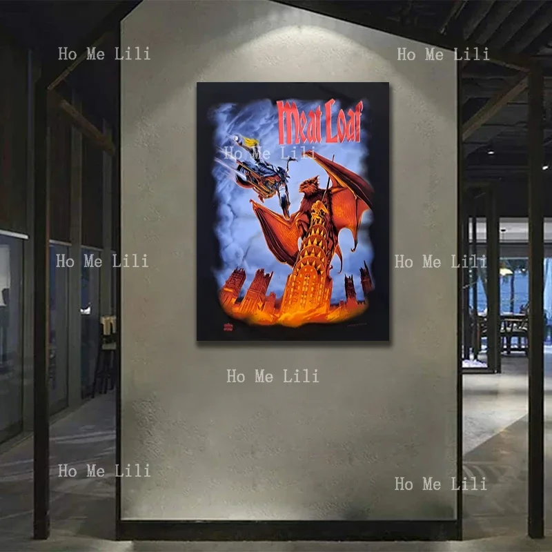 Jaren '90 Gehaktbrood Bat Uit De Hel Alles Voor Liefde Band Canvas Gedrukt Foto Muur Kunst Decoratie Poster