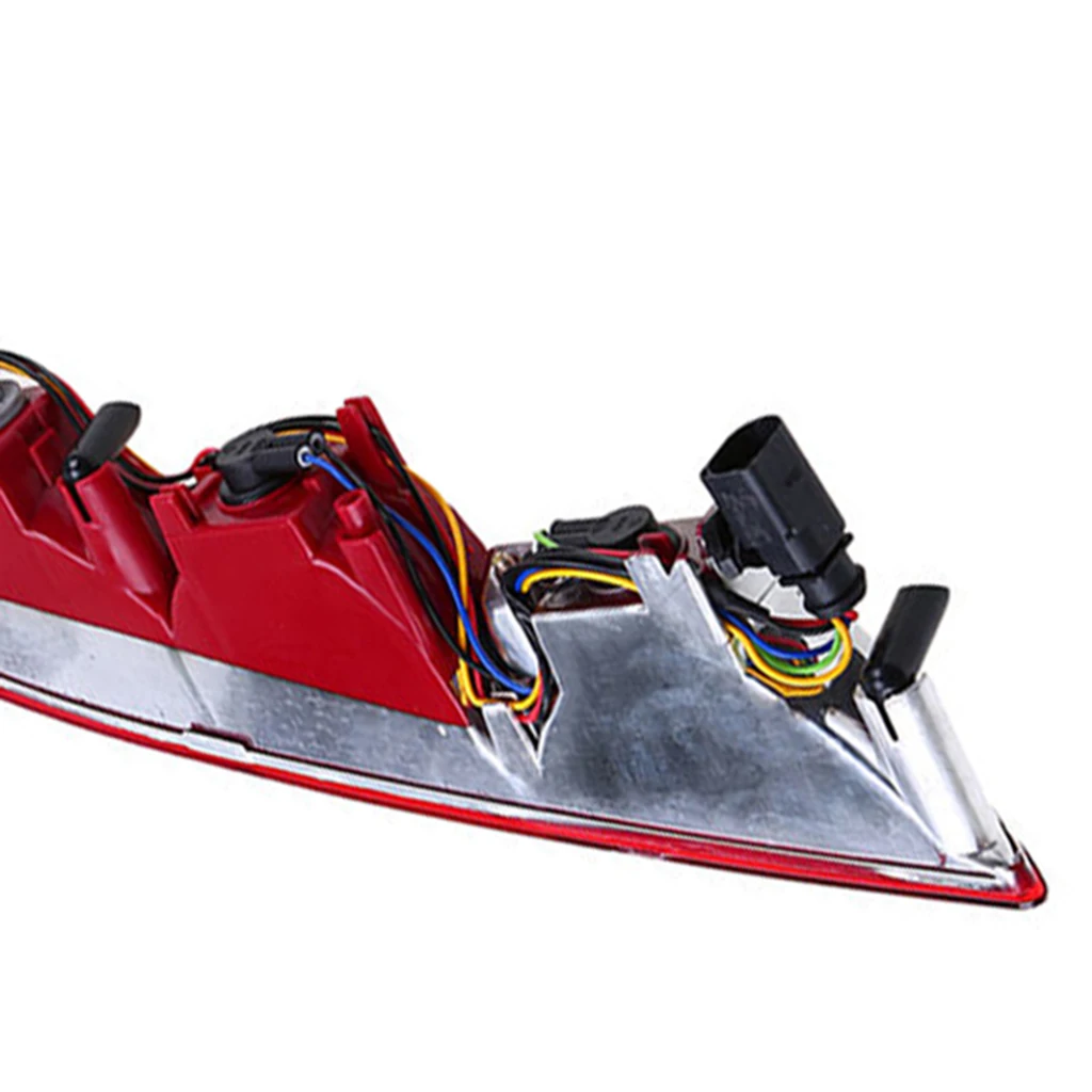 Lámpara antiniebla 2009 2010 2011 2012 2013 2014 2015 2016 8R0-945-095 (izquierda) Compatible trasero izquierdo parachoques inferior piezas traseras rojas luz