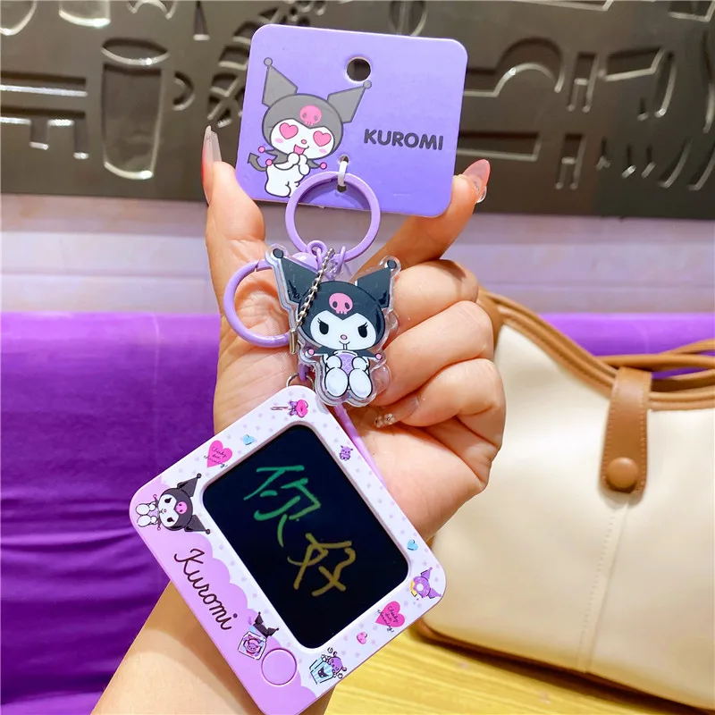 

Брелок Hello Kitty Sanrio: милый аниме-мультяшный креативный кулон в разных стилях для девочек, для рюкзака, кавайный подарок