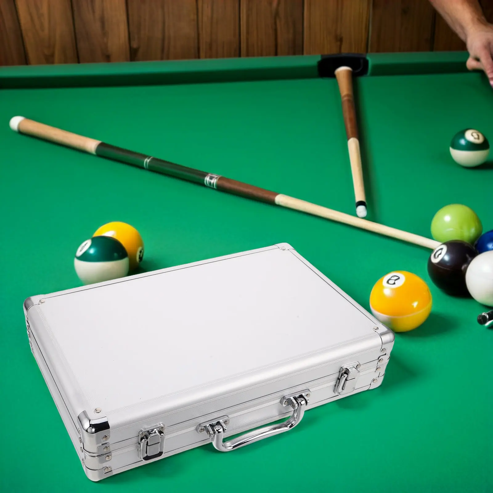 

Professional Snooker Ball Case Cue Box Billiard Balls Storage Box Holds 22 Pool Balls Portable Billiard Accessories Case
