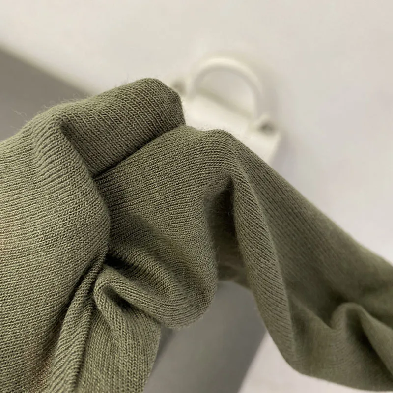 Dünnes, weiches amerikanisches Langarm-T-Shirt mit hohem gestapeltem Ausschnitt, enge Perspektive, Unterhemd für Damen, Slim-Fit-Tops, sexy Streetwear – Detail 17