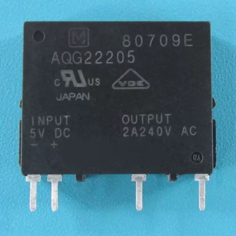 1pcs-5pcs AQG22205 AQG22212 AQG22224 SIP4 Optoelectronic Silicon-Controlled Rectifier Solid State Relay