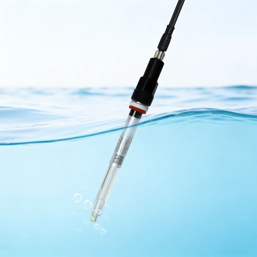 RK500-12B Fast Response pH Electrode 0-14pH RS485 Modbus M8 Waterproof Connector for Aquaculture System