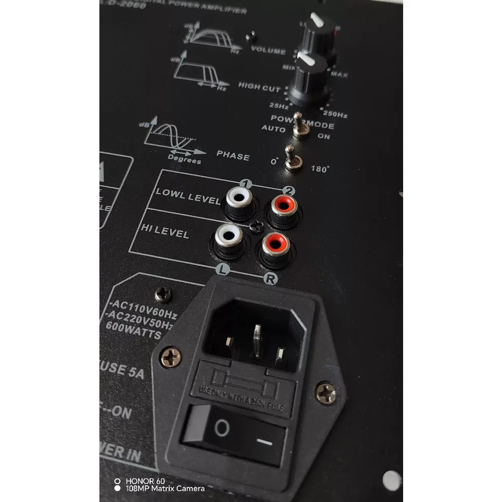 110/220V Heavy Bass Active Subwoofer Amplifier Board, Dedicated For 5.1 & 7.1 Home Theater, 4Ohm 300W / 8Ohm 200W