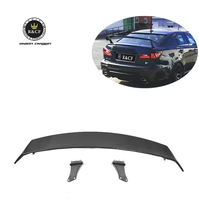 

SRD Style Carbon Fiber Rear Spoiler GT Wing for 05-13 Lexus IS250 IS300 ISF Rear Spoiler Wing