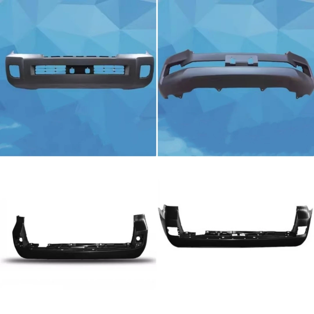 Unpainted Front Rear Bumper for Toyota Land Cruiser FJ200 2012-15 2016-20 Body Kit Auto Accessories