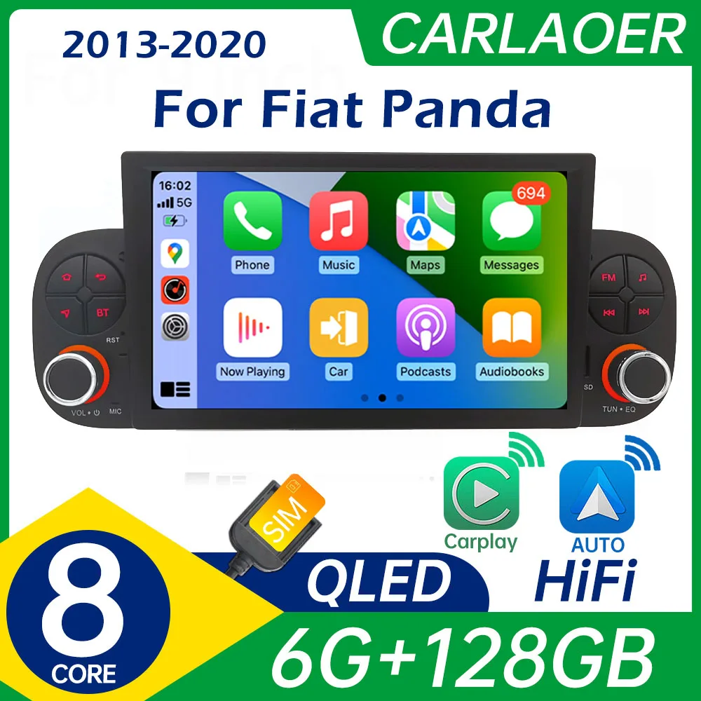 Fr1dad1da: Der ultimative Car Multimedia Player für Fiat Panda 2013–2020
