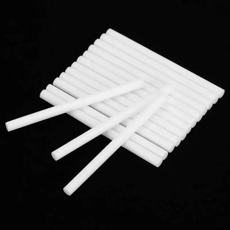 30Pcs Cotton Swab Filter Cotton Core Absorbent Humidifier Mist Diffuser Atomizer Cotton Filter Stick 5x80mm