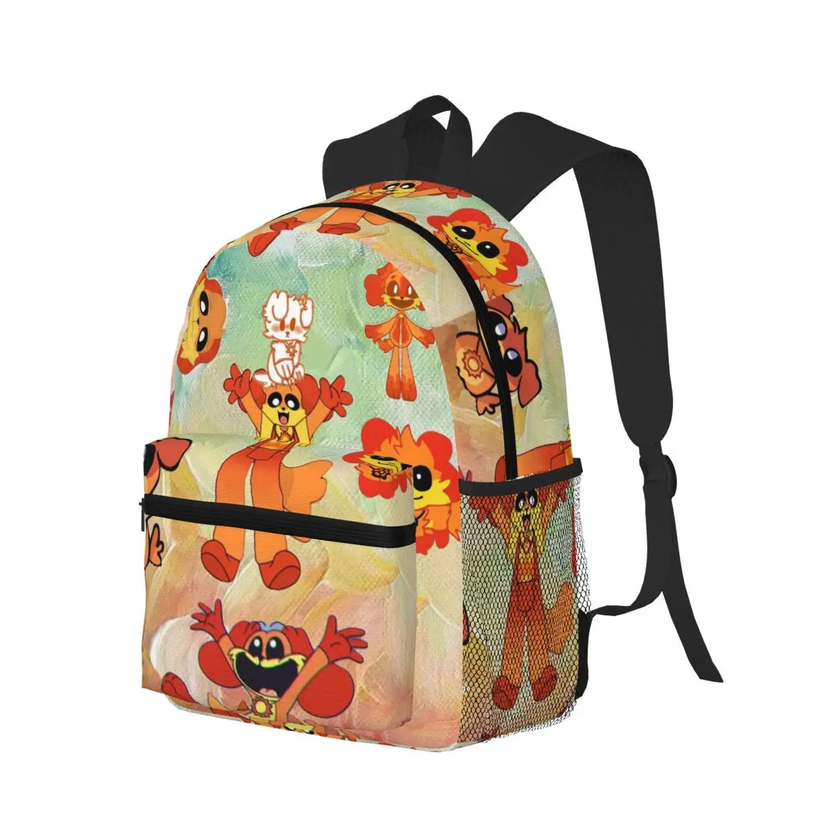 Smiling Critters DogDay  Student Backpack School Bag Hiking Travel Daypack for Boys Girls Fashion Bookbag Shoulder Bags