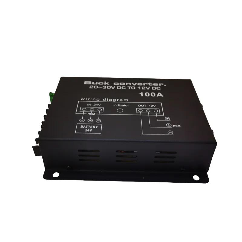 

Manufacturer Wholesale Car Power Converter with Thermal Control 100A High Power 24V to 12V Step-Down Converter