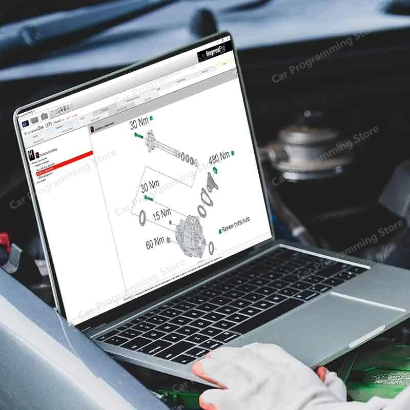 For HAYNESPRO Automotive tools vivid 2018 Atris-Technik Vivid mechanical Workshop DATA Vivid V2015 Europe Car Repair Software