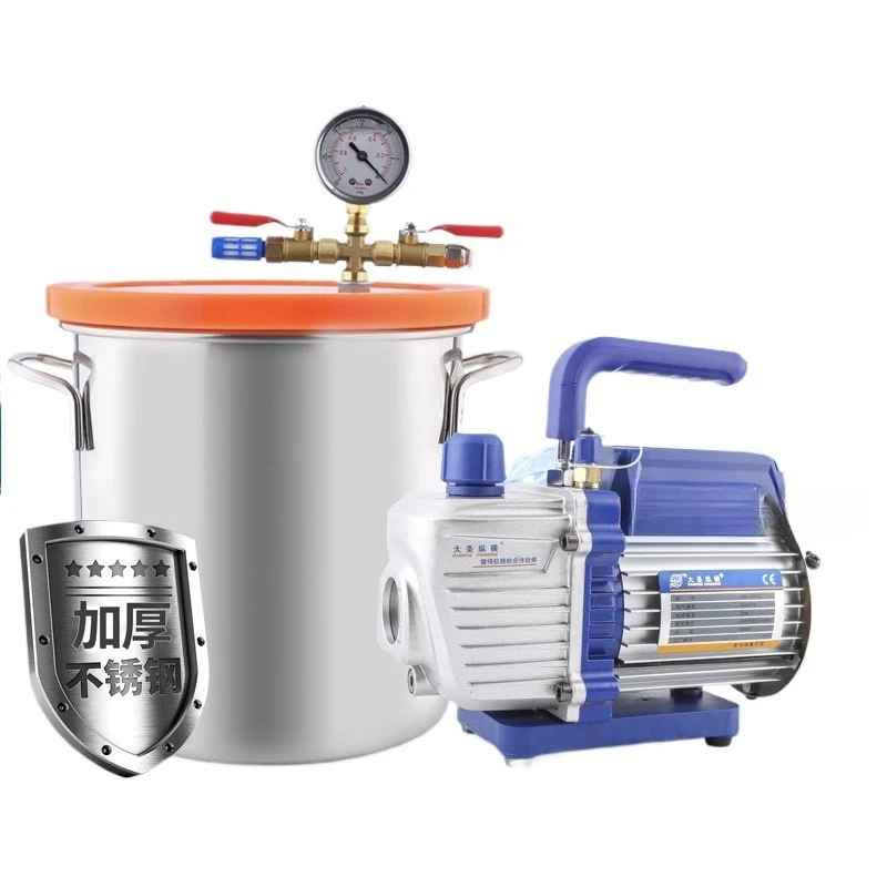 

Vacuum defoaming bucket ab glue defoaming bucket Stabilized wooden bucket Epoxy resin Silicone vacuum box Defoamer
