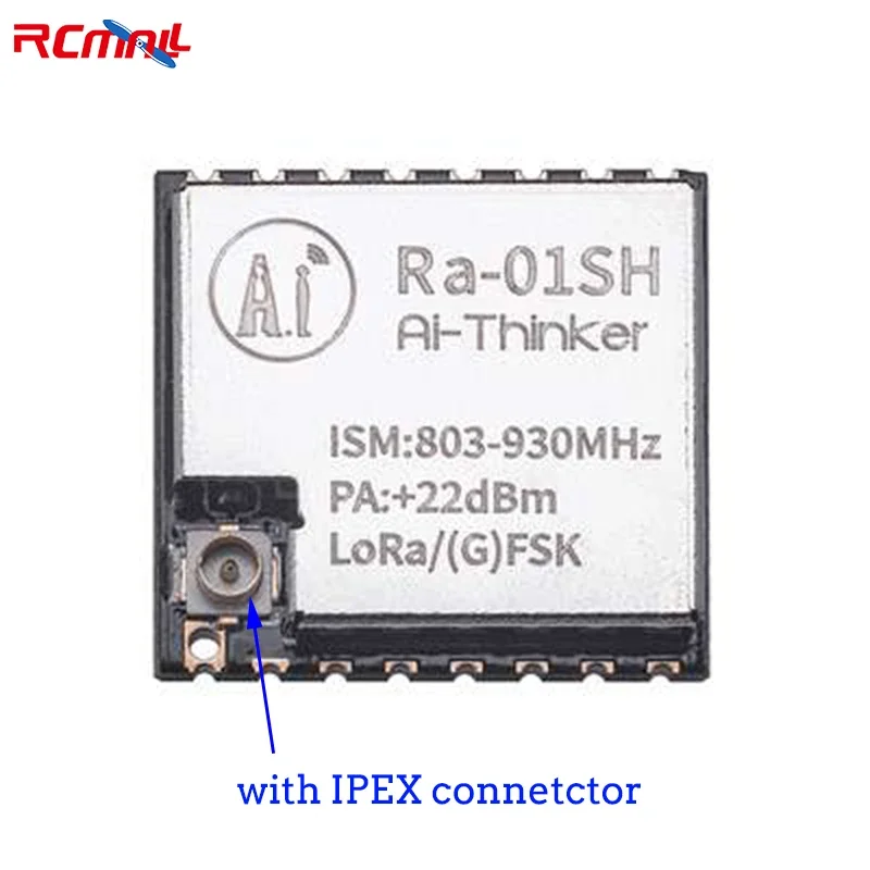 Módulo RF sem fio LoRa, Ra-01SH, chip SX1262, 868 MHz 915MHz