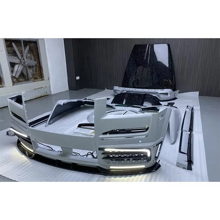 Car Accessories Car Bumper Dry Carbon Fiber Full Set Body Kit