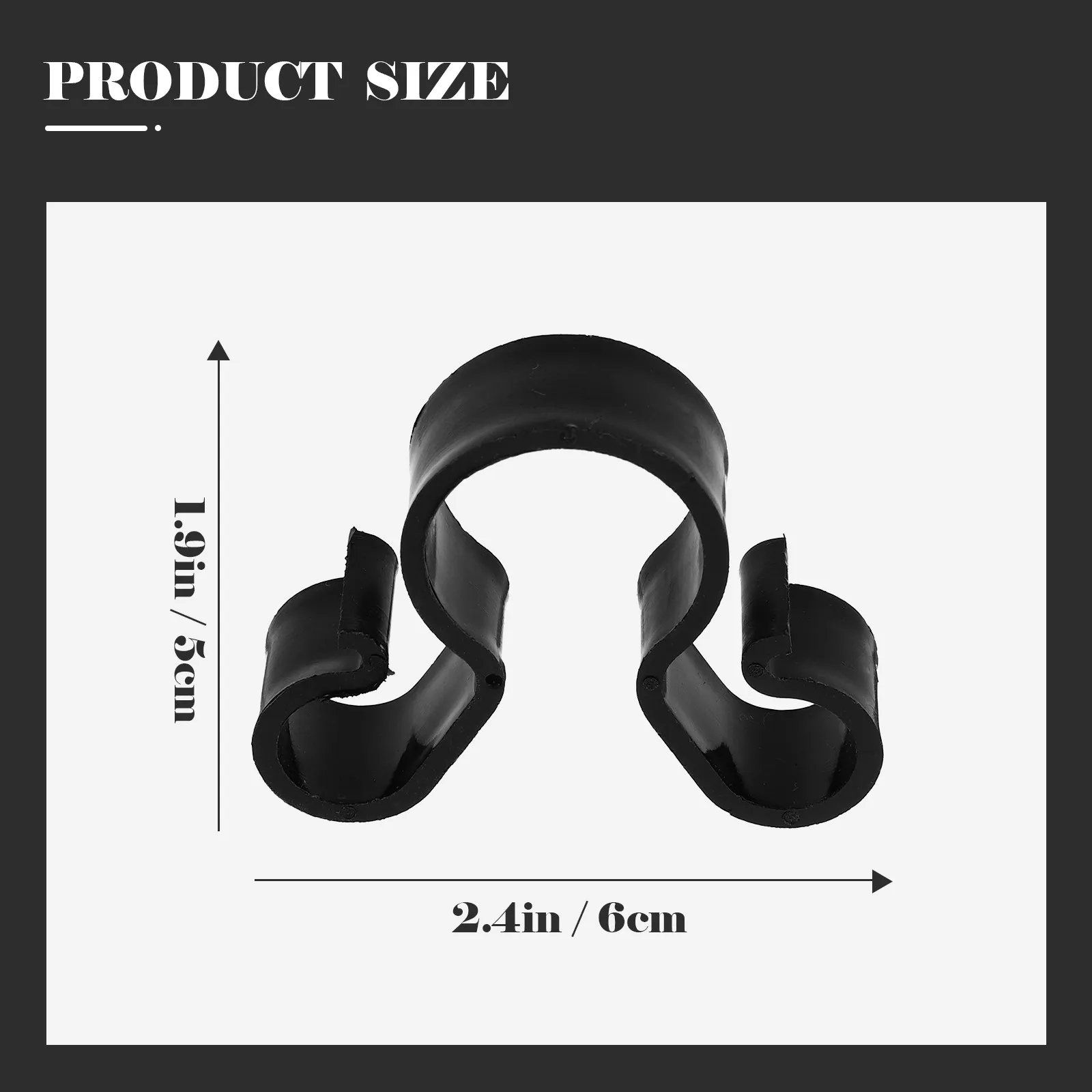12Pcs Wine Bottle Clip Birthday Clip Double-Holes Bottle Holder for Candles and Wine Reusable Sturdy Plastic Party