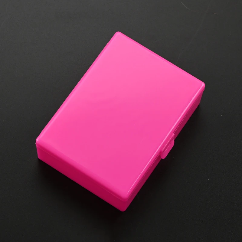 1 قطعة صناديق بلاستيكية شفافة أوراق اللعب حاوية حقيبة للتخزين التعبئة بوكر بطاقة الألعاب صندوق ألعاب مجلس بطاقة المنظم