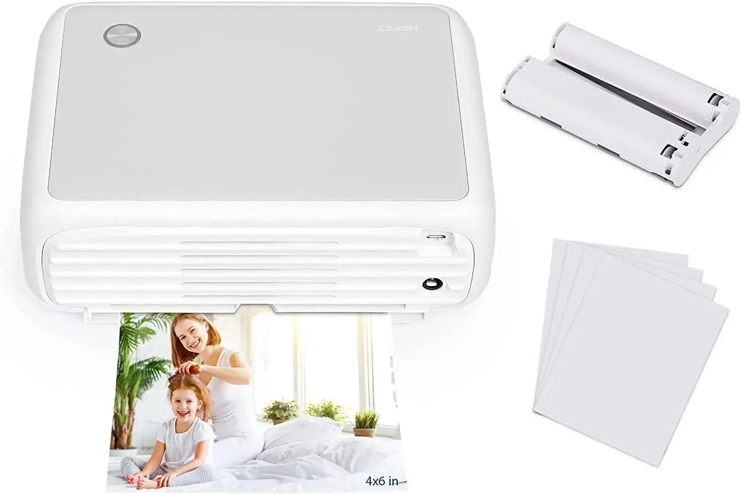 A for HPRT CP4000L Impresora De Fotos 10x15cm 3 Inches 4 Inches 6 Inches WI-FI Photo Printer Resolution and Auto-laminated Phot