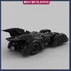 MOC Batmobile modelo de bloques de construcción serie UCS colección de películas juguetes regalo 4