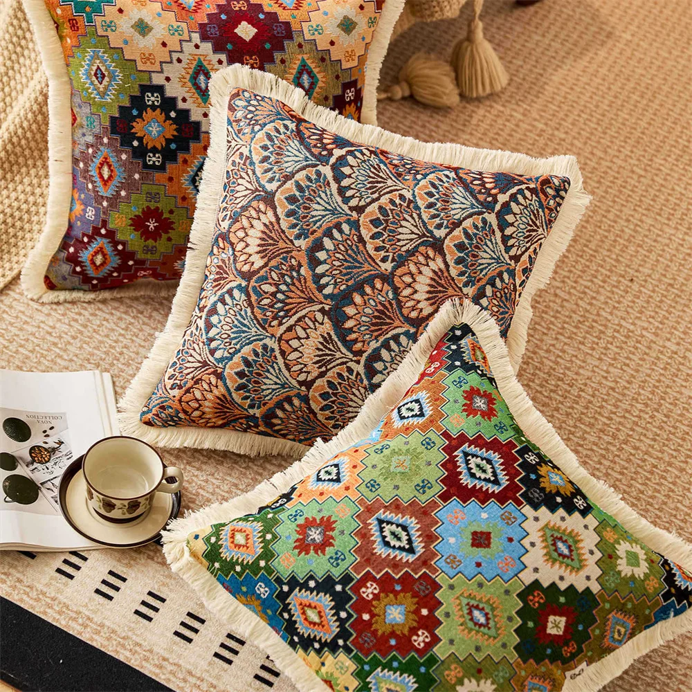 

Американская наволочка, украшение, наволочка, богемные наволочки для дивана, спальни, автомобиля, гостиной, постельные чехлы, мягкие и прочные