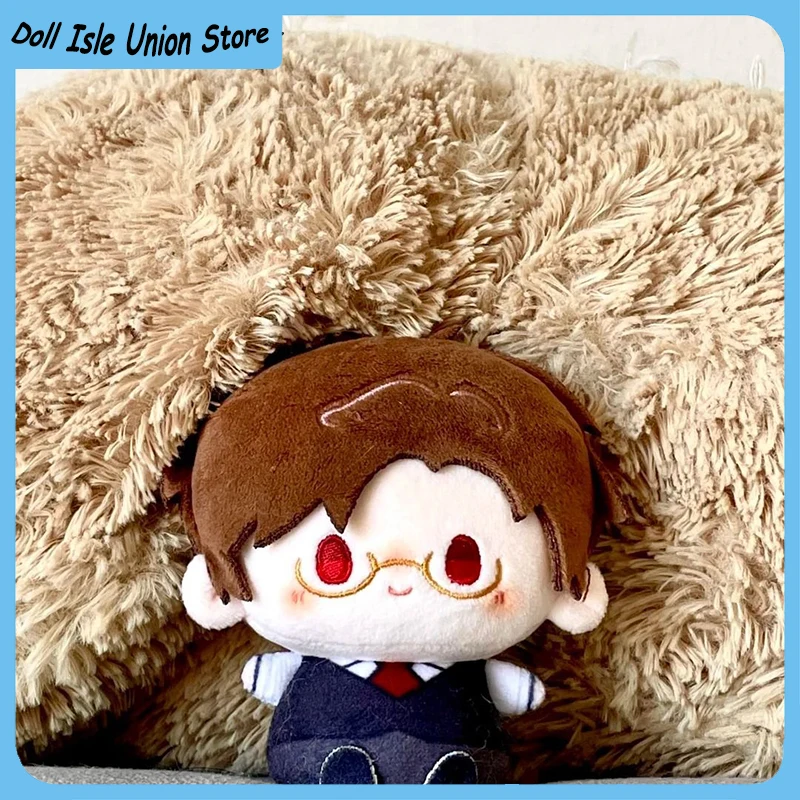 Funny Cotton Doll Evan Anime Light and Night Attributes Squat Plush Doll Body Toy Pendant 10cm Figurine Plushie Cosplay Gift