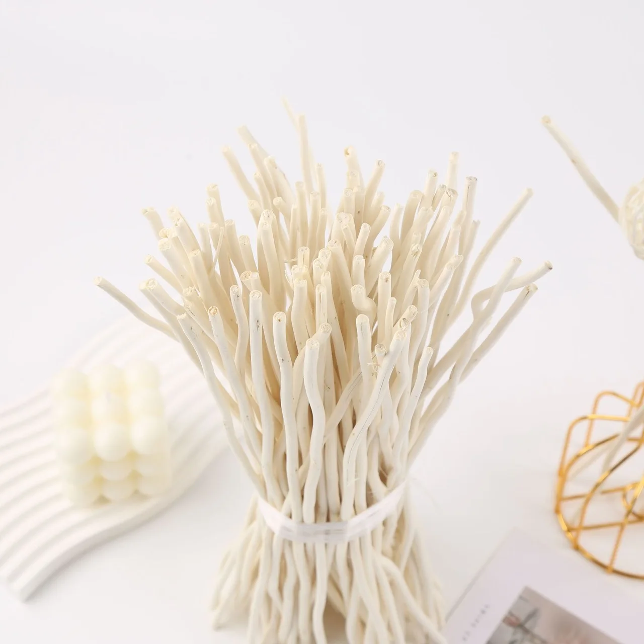 50PCS Home Decor Willow Branch Plant Rattan Sticks,Perfume Bottle Expanding Accessories Air Purification Deodorization Sticks