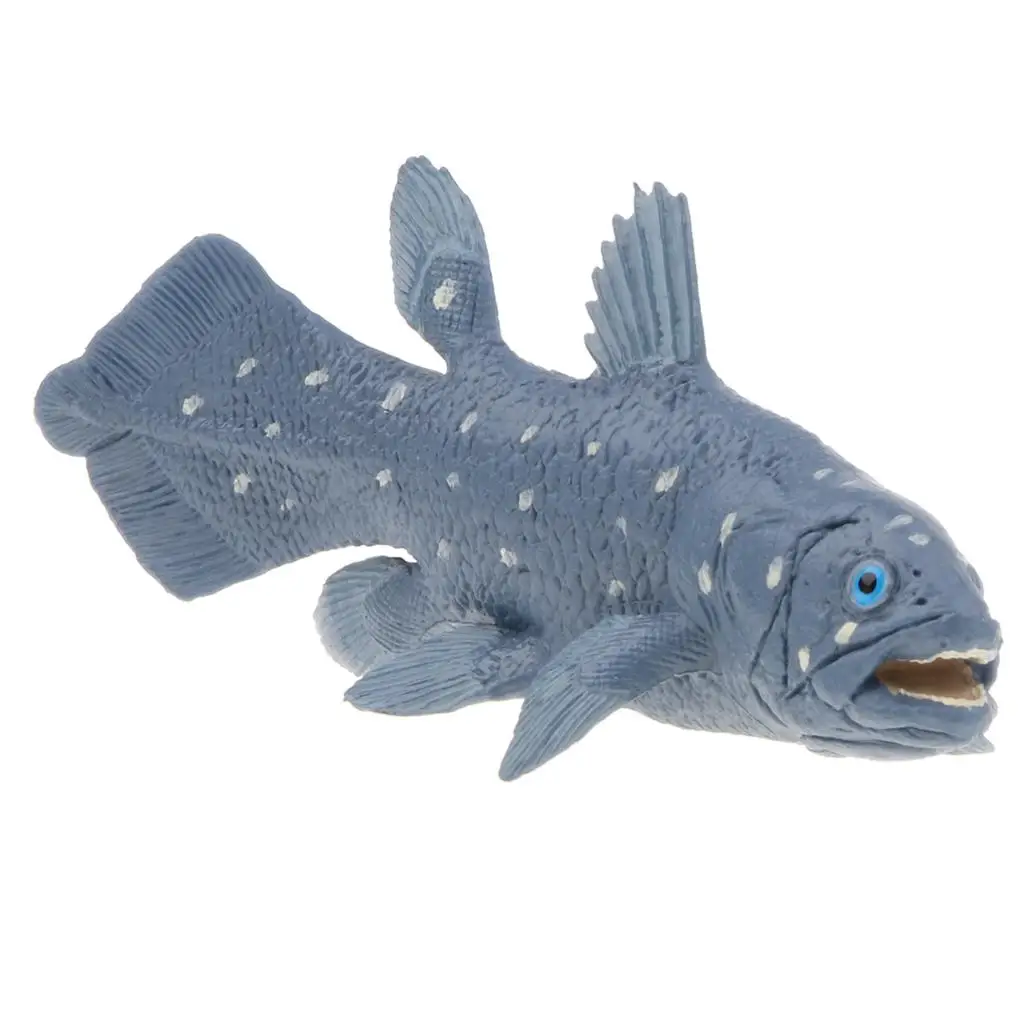 Figura de animal marino modelo Coelacanth de 5 pulgadas, juguete para niños