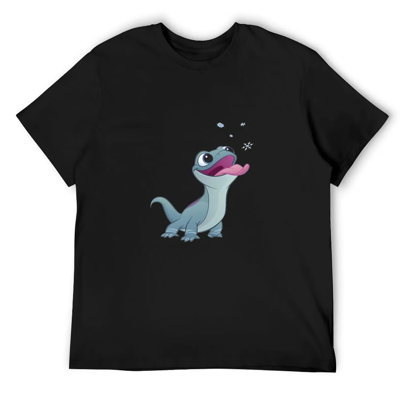 

Snowy Bruni The Lizard Sticker T-Shirt cotton graphic tees baggy shirts anime stuff anime shirts men
