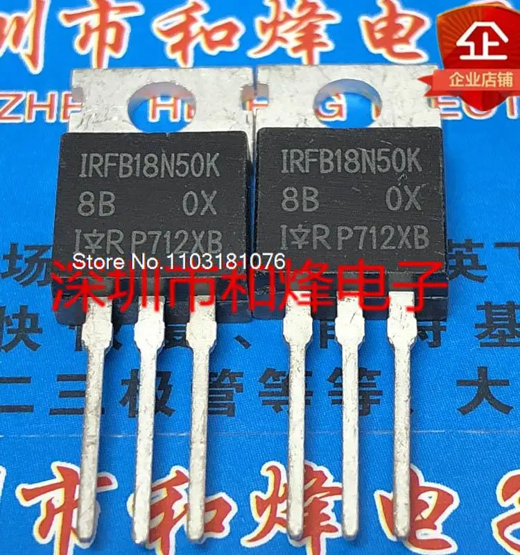 

(5 шт./лот) FB18N50K IRFB18N50K TO-220 500V 18A новый оригинальный стоковый чип питания