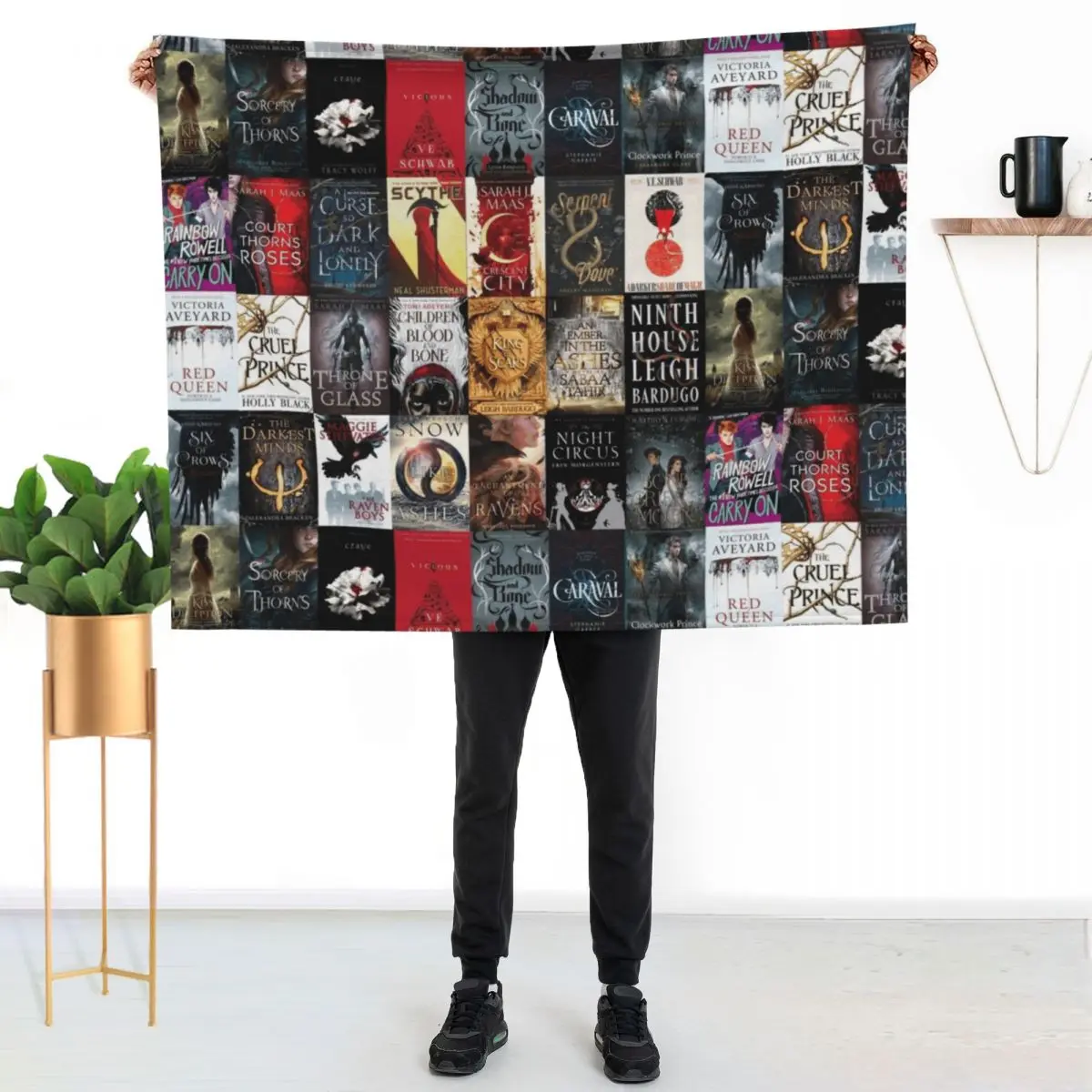 YA young adult fantasy books blanket Throw Blanket blankets ands Bed linens Softest Kid'S For Baby Custom Blankets