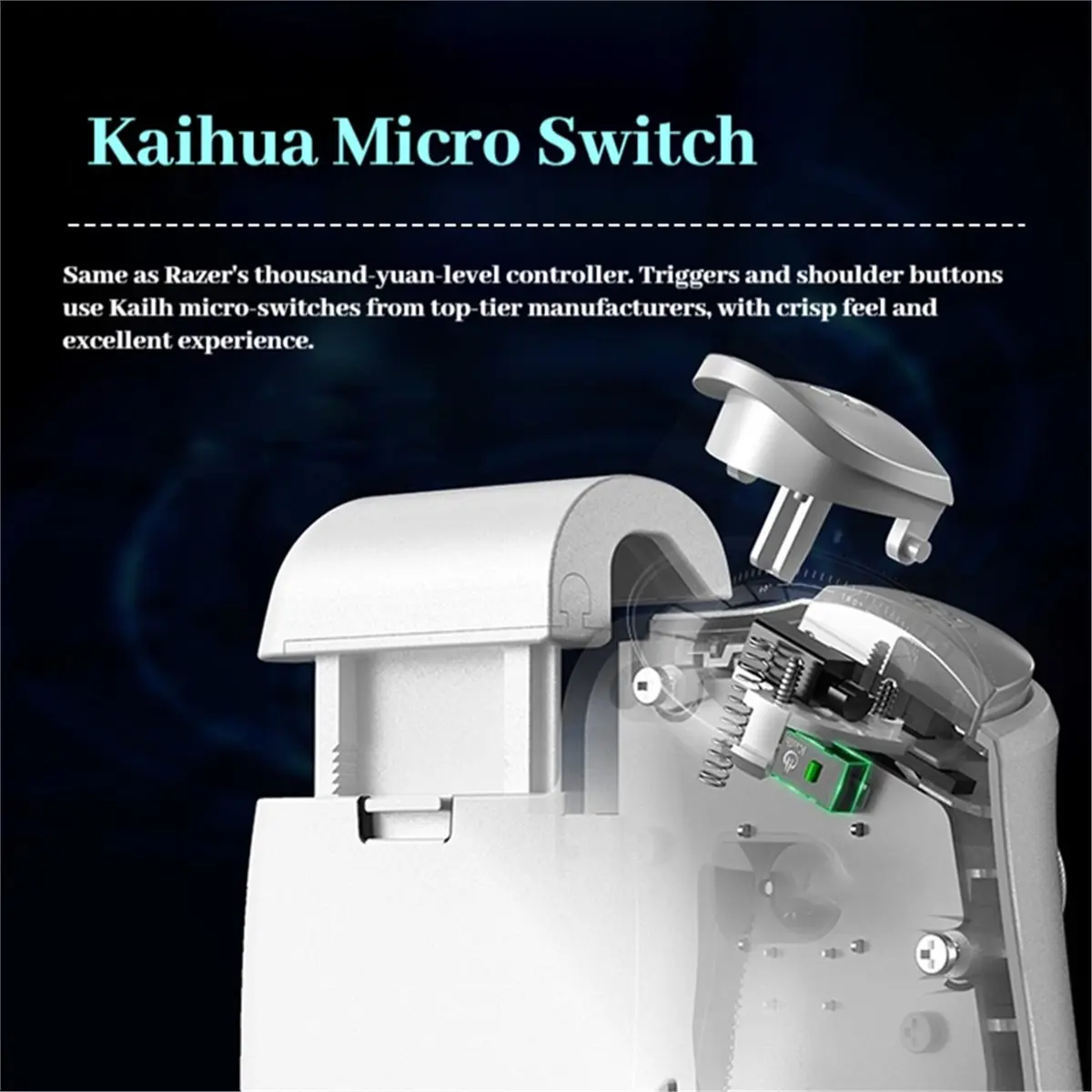 Y593A*☀▃Memo Mb05 Mobile Game Controller Hall Joystick Android Mobile Combo Mobile Game Peripherals Gamepad Valorant