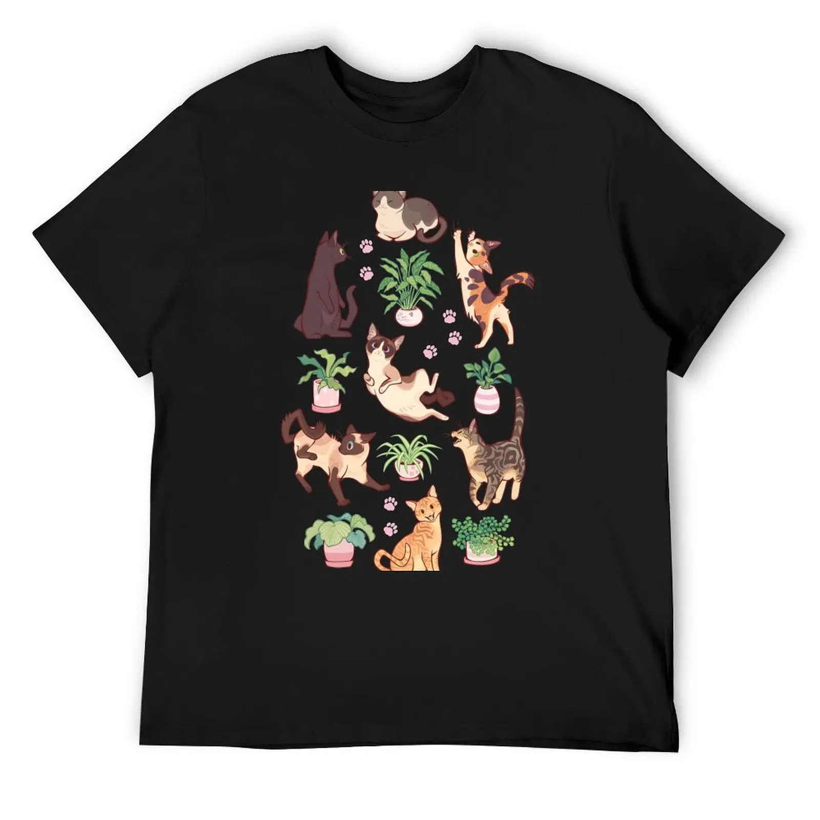 

Cozy michis in pink T-Shirt man t shirt quick-drying anime shirt kawaii clothes Men's t-shirts