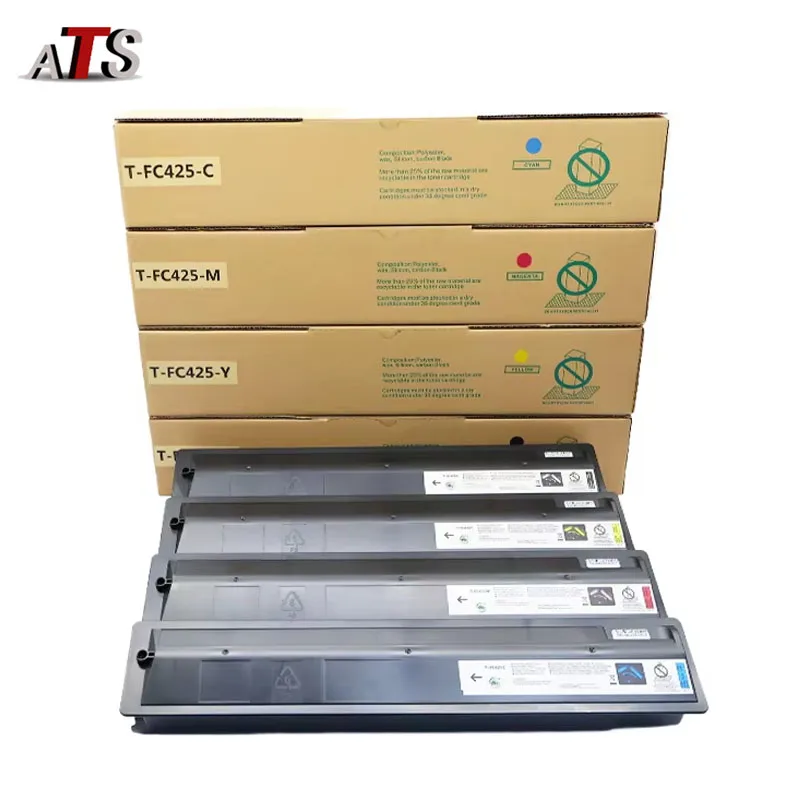 1PCS T-FC425 Toner Cartridge for Toshiba E-Studio 2020 2520 2525 3025 4525AC Compatiable Color Toner New Japan