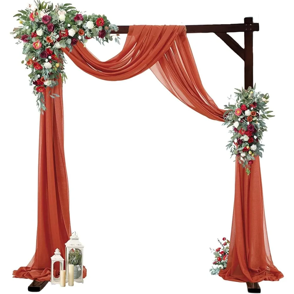 

Wood Arch Wedding Arbor for Ceremony Party Proposal Scene Garden