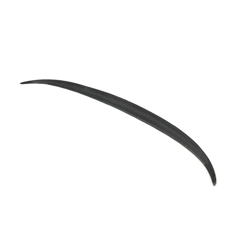 For BMW 3 Series E90 4Door/E90 M3 2005-2012 M Style Carbon Fiber Rear Spoiler Trunk Wing FRP Glossy Black Forged Carbon