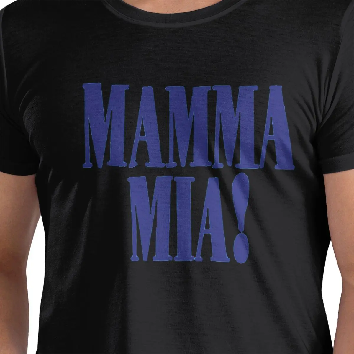 

Mamma Mia Sticker T-Shirt for Men Cotton Plus Size T Shirts Men's Short Sleeve Crew Neck Summer Clothes Tops S-6XL