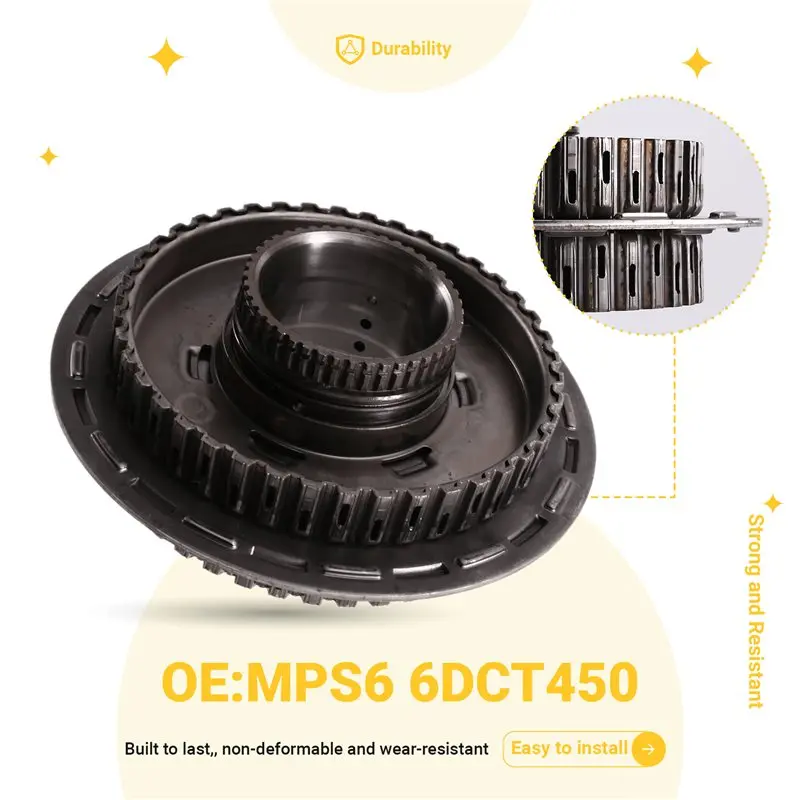 MPS6 6DCT450 Transmission Clutch Press Plate For Ford Focus Volvo Dodge