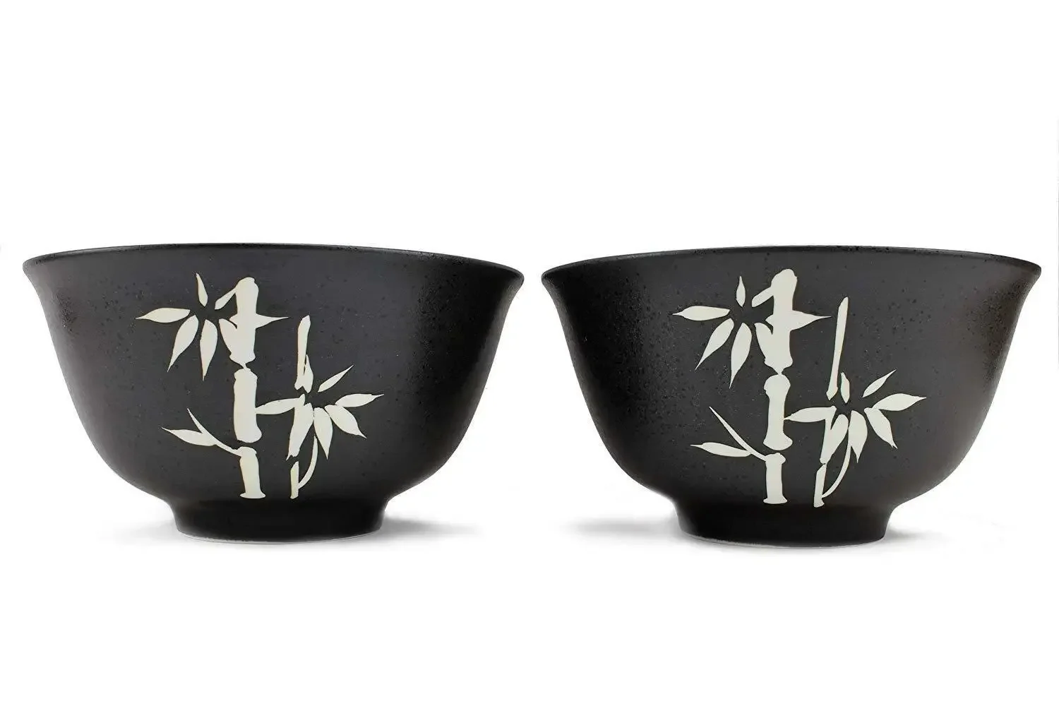 

Large Japanese-style noodle bowl set for ramen and miso soup, two-piece serving dish