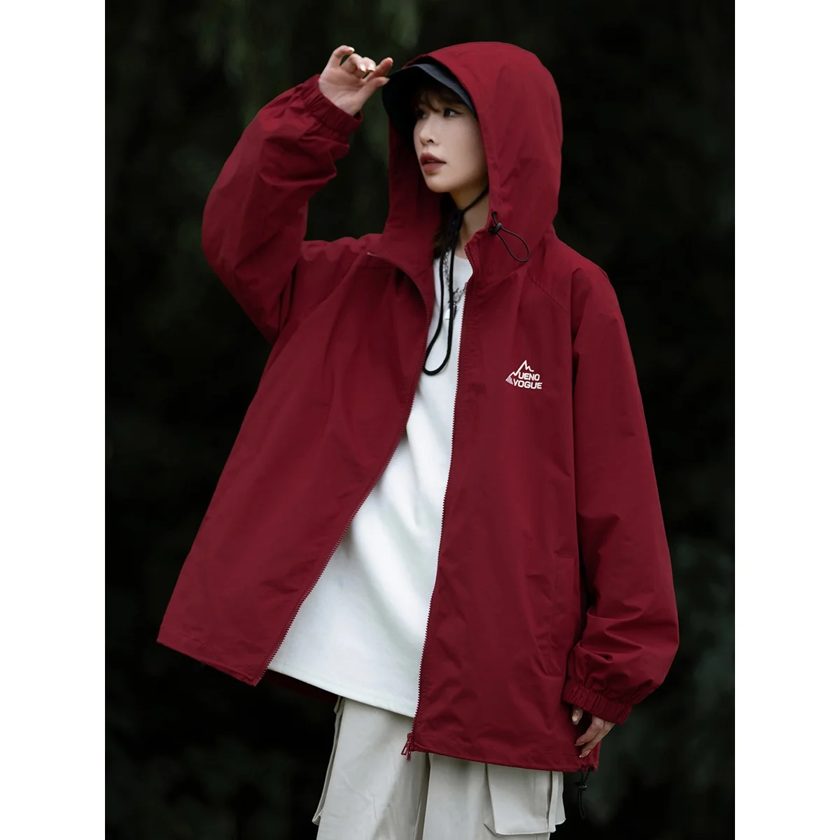 

Men's Outdoor Windproof Hooded Jaet American Retro Workwear Coat Spring Autumn New Sle Faion Brand Youth ular Jaet